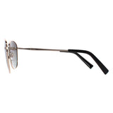 INVU gold polarized women sunglasses butterfly frame, UK version