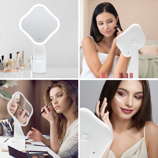 Rio illuminated full size beauty mirror with LED lights, imported from the UK