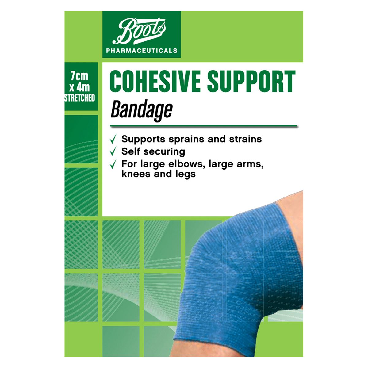 Boots Cohesive Support Bandage (7cm x 4m) GOODS Boots   