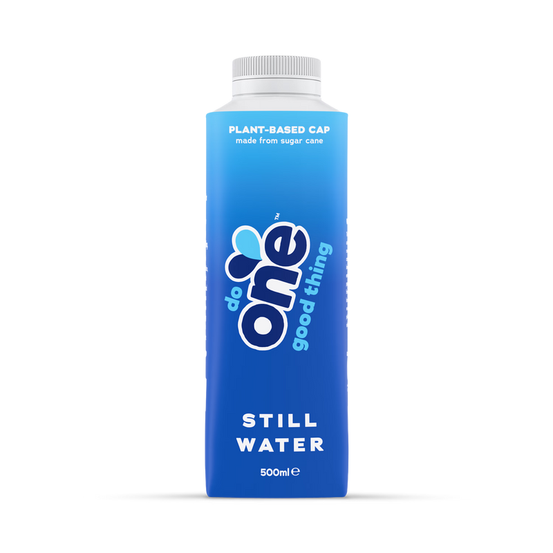 One Water still water 500ml, imported from the UK