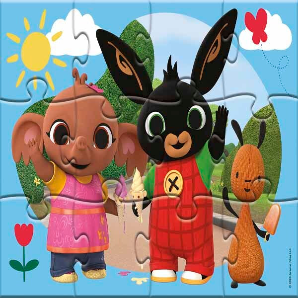 Totum Bing jigsaw puzzle 2x12 pieces - British product