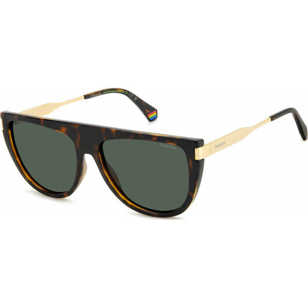 Polaroid PLD 6221 green sunglasses plastic frame, UK version