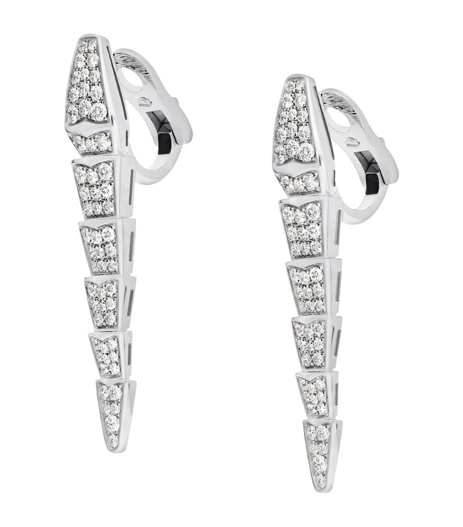 Bvlgari Serpenti Viper drop earrings, UK version