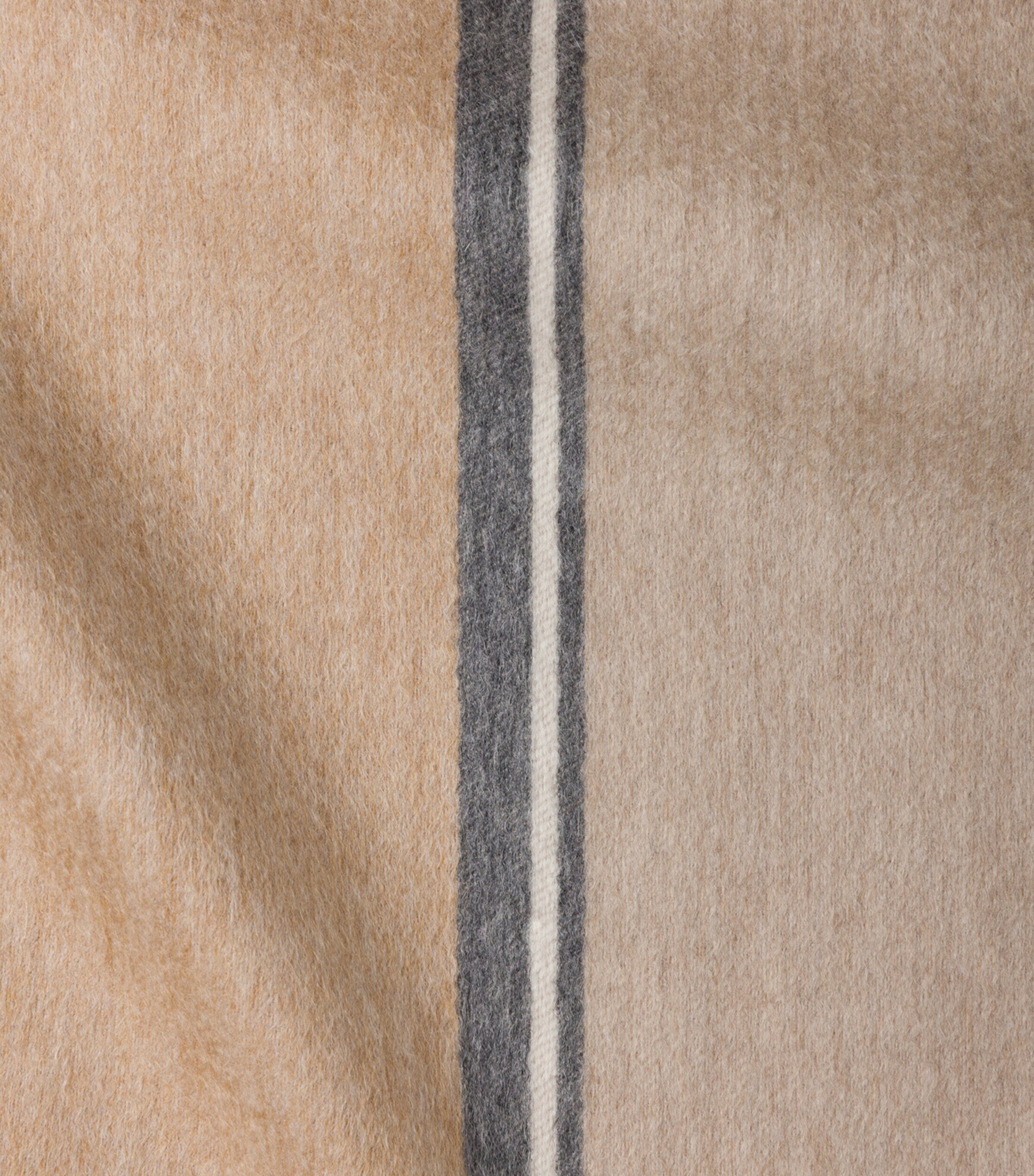 Prada Wool-Cashmere Two-Tone Throw, imported from the UK
