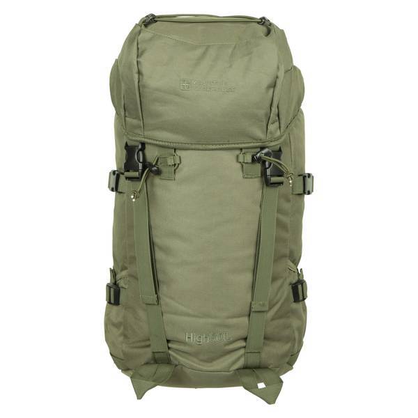 Mountain Warehouse High 50L camping backpack, UK version