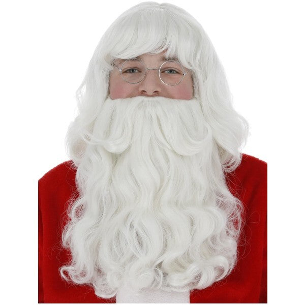 Smiffys Santa wig and beard set 38cm - British product