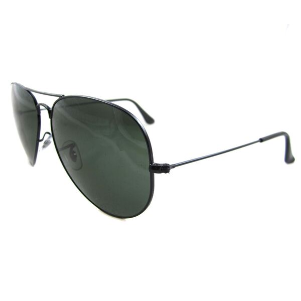 Ray-Ban Large Aviator 3026 black unisex sunglasses, UK version