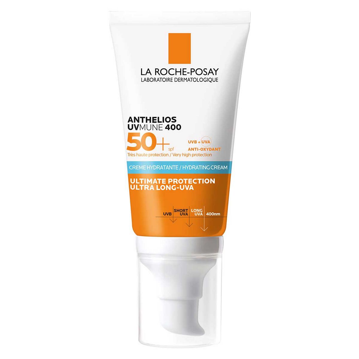 La Roche-Posay Anthelios UVMUNE 400 Hydrating Cream SPF50 50ml GOODS Boots   