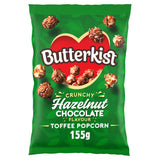 Butterkist Crunchy Hazelnut Chocolate Flavour Toffee Popcorn 155g GOODS ASDA   