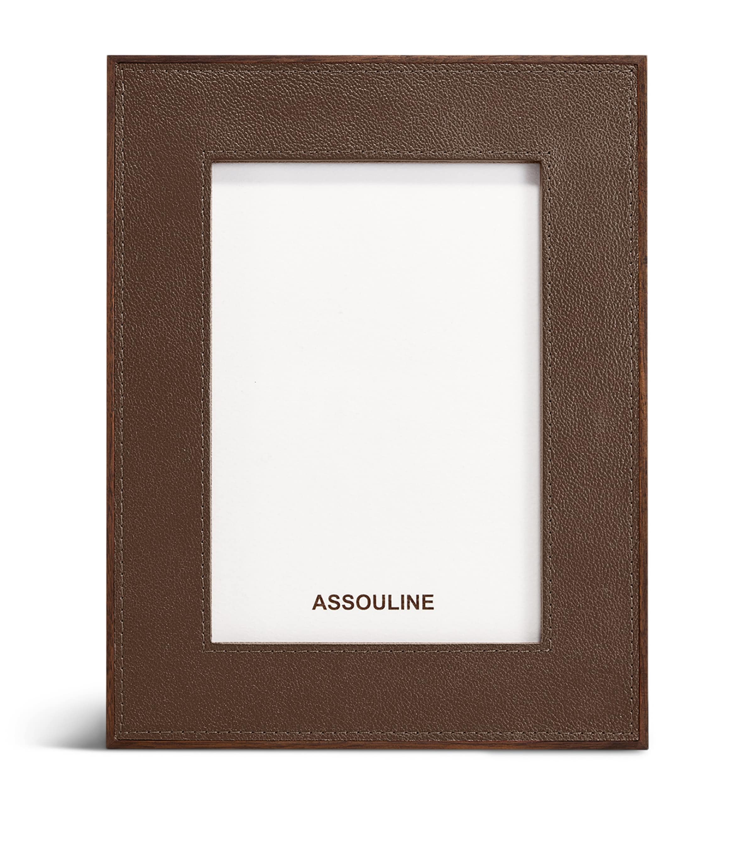 Assouline leather heritage photo frame 5 x 7 - British product