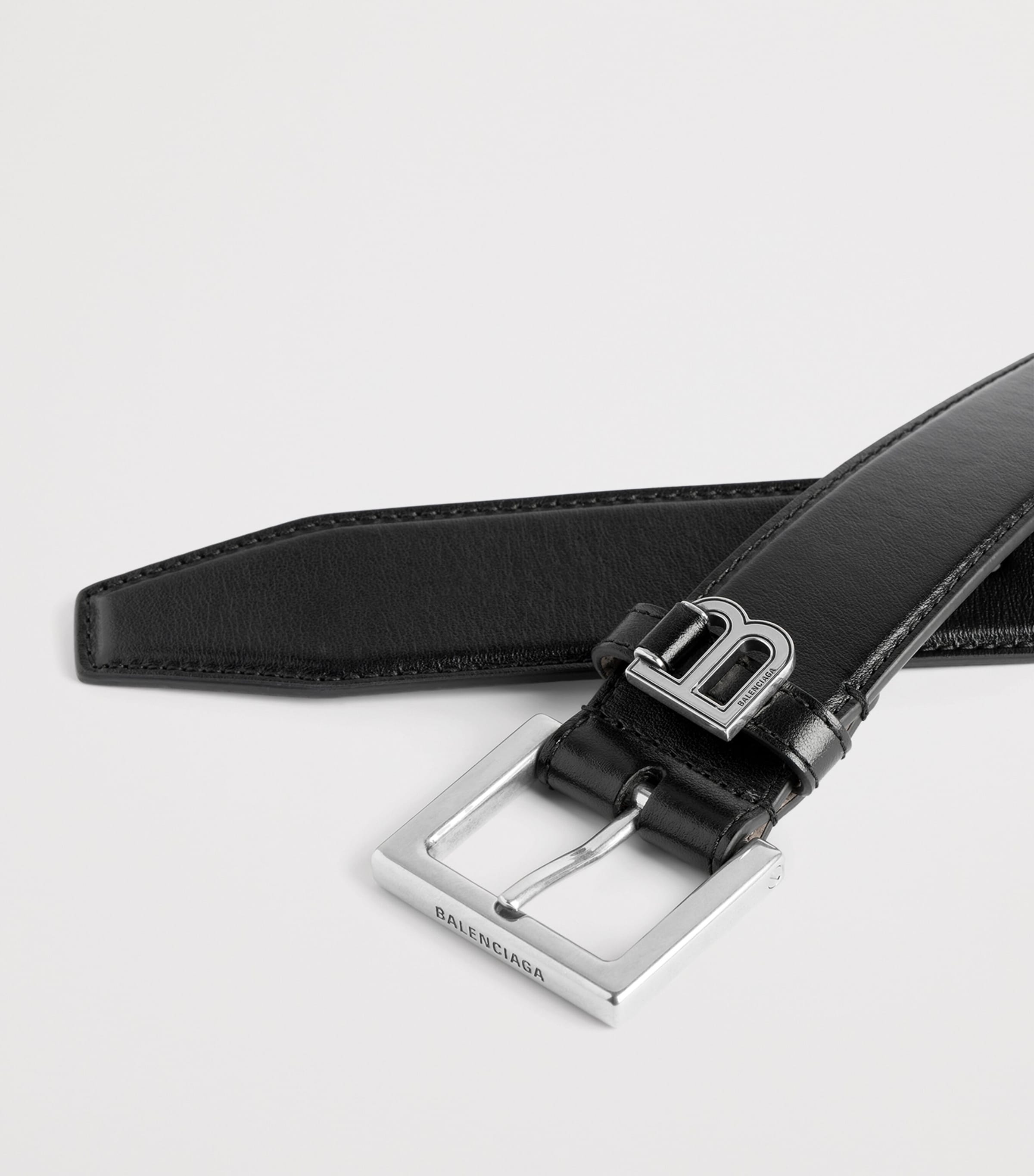 Balenciaga leather Hourglass belt (British brand)