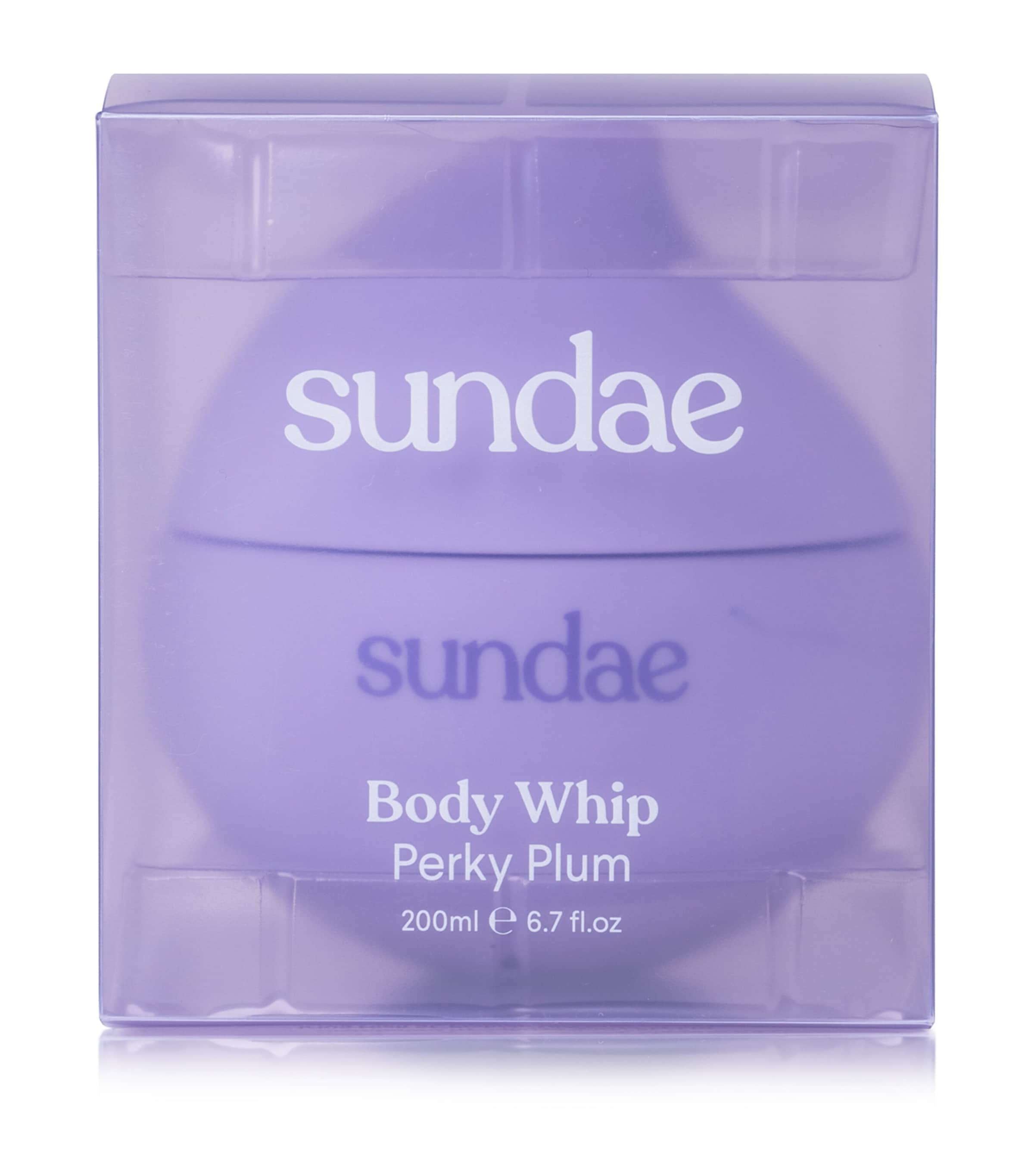 Sundae Body plum whipped body moisturiser 220ml (British brand)