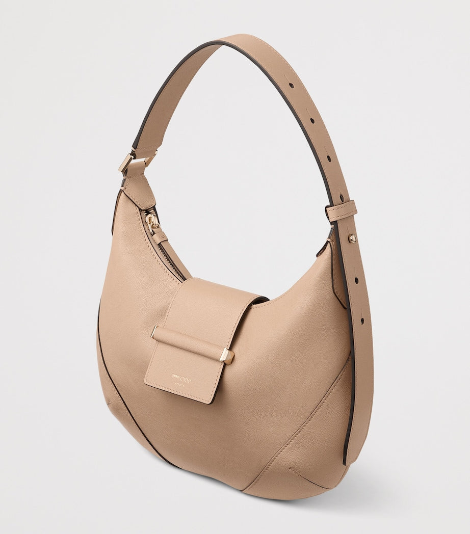 Jimmy Choo Bar lambskin shoulder bag H27cm (British brand)