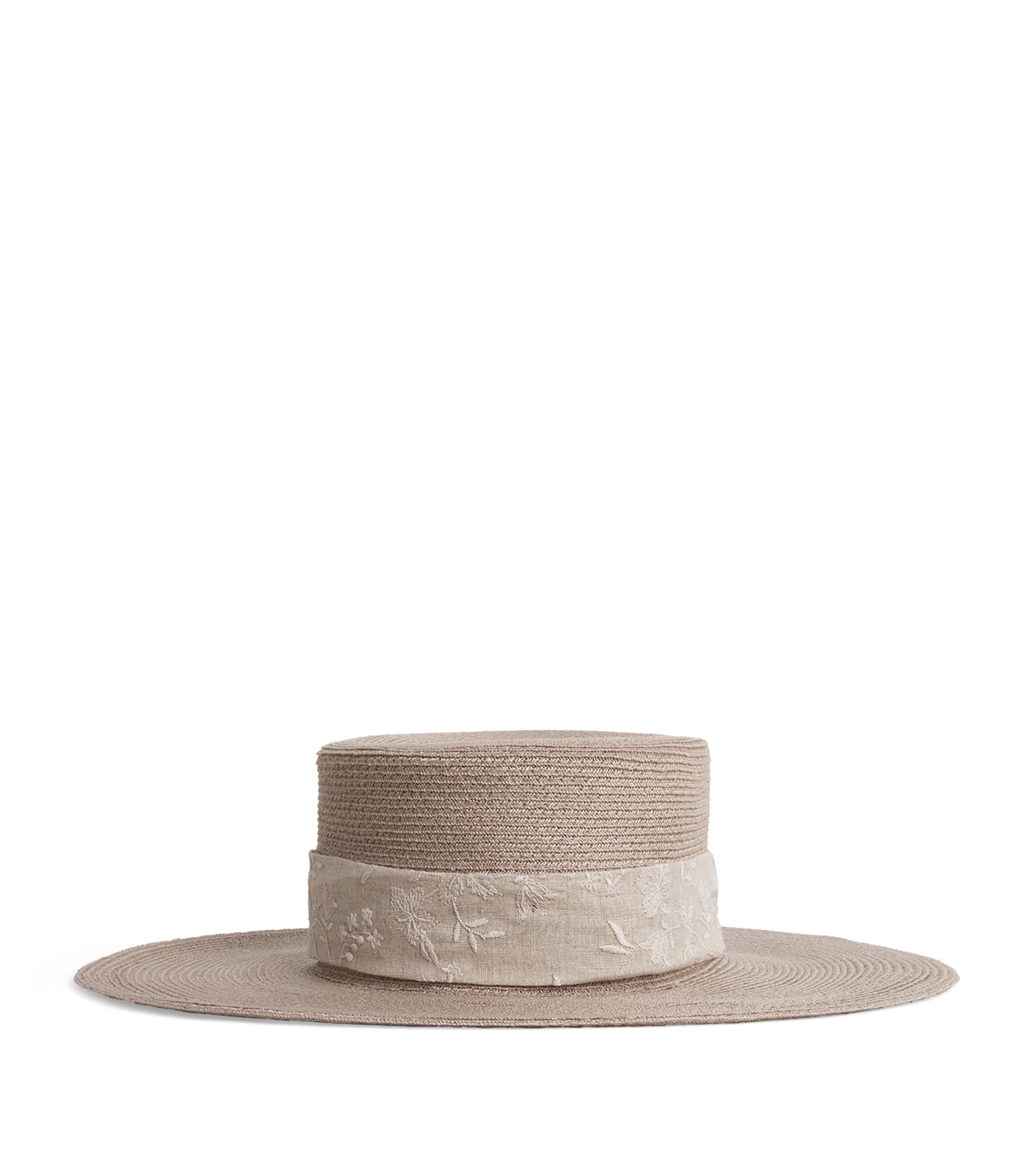 Eleventy linen summer hat - British product