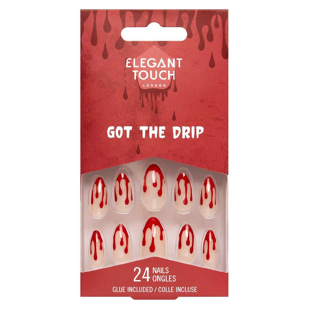 Elegant Touch Got The Drip  - Halloween nails