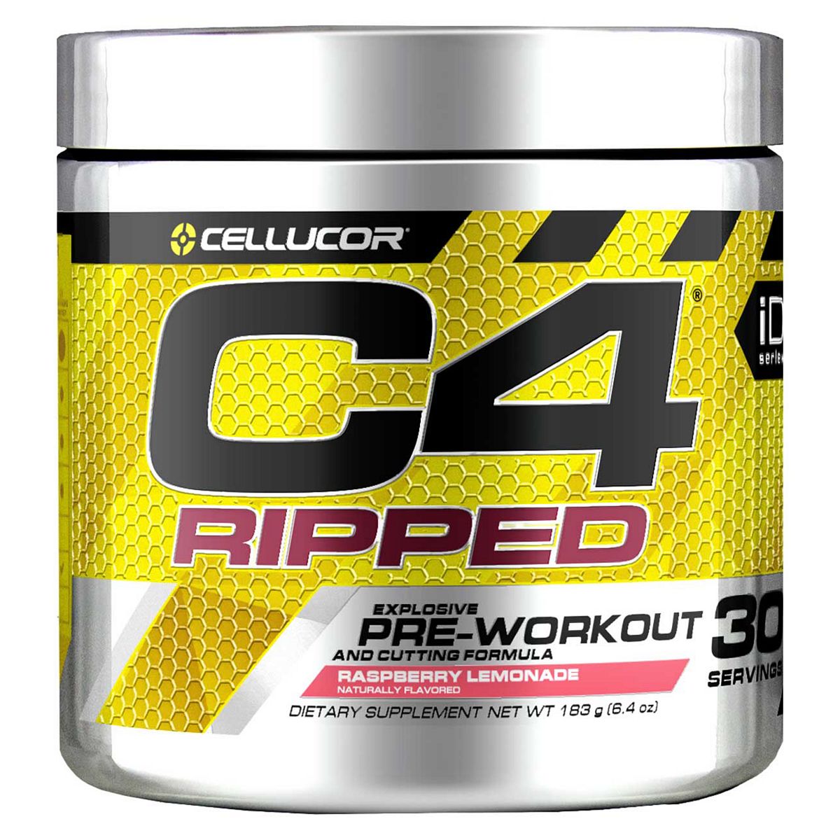 C4 Ripped Pre-Workout Raspberry Lemonade - 192g GOODS Boots   