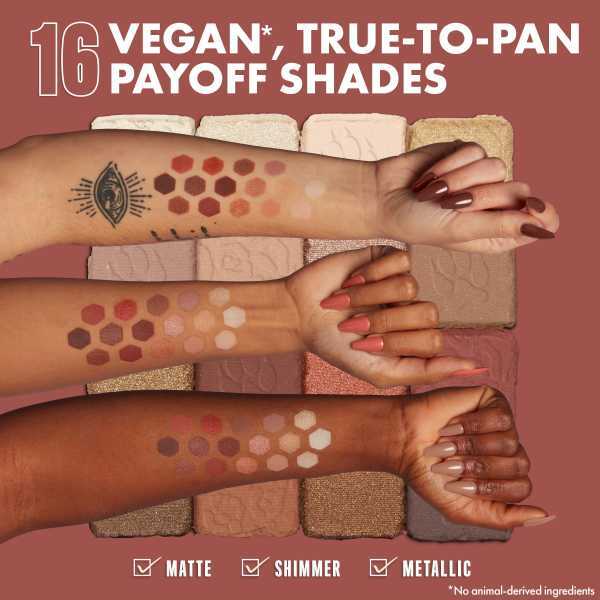 Nyx Pmu Ultimate Shadow Palette 16-Pan - Warm Neutrals GOODS Superdrug   