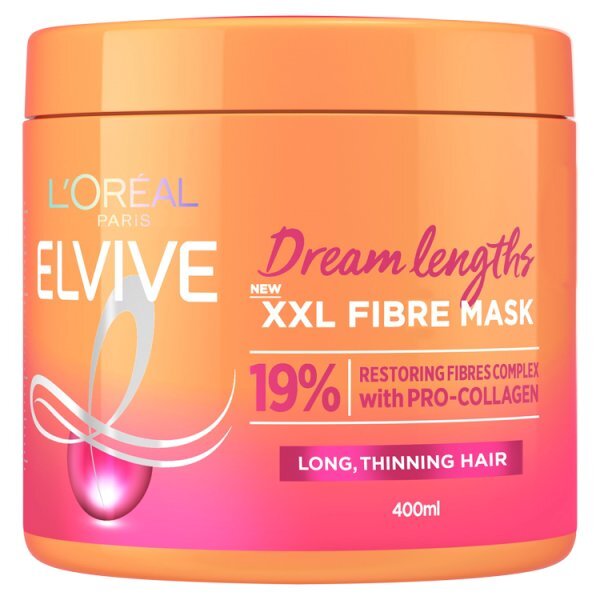 L'oréal Elvive Dream Lengths Xxl Fibre Mask 400Ml GOODS Superdrug   