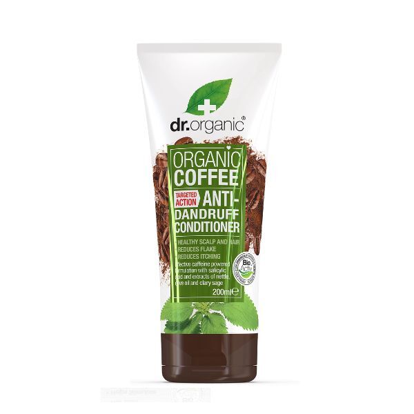 Dr Organic coffee anti-dandruff conditioner 200ml - British product