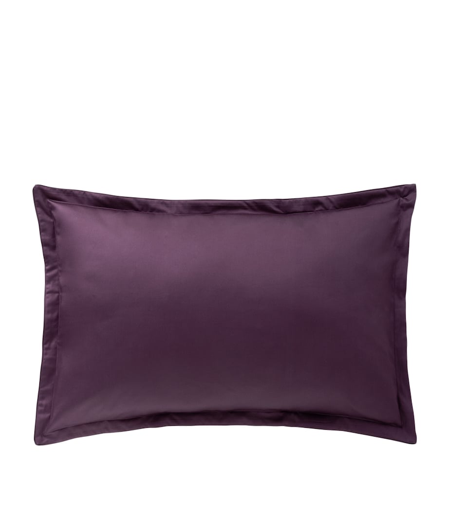 Alexandre Turpault Vivienne Oxford pillowcase in organic cotton satin, UK version
