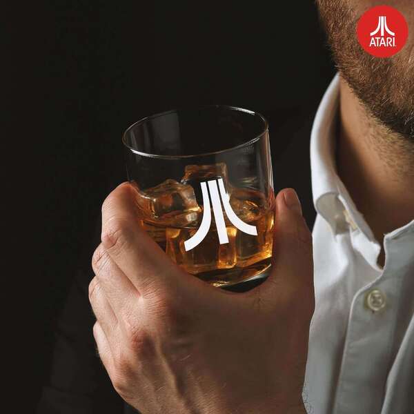 Thumbs Up Atari CX-10 Joystick Decanter Set 750ml (British brand)