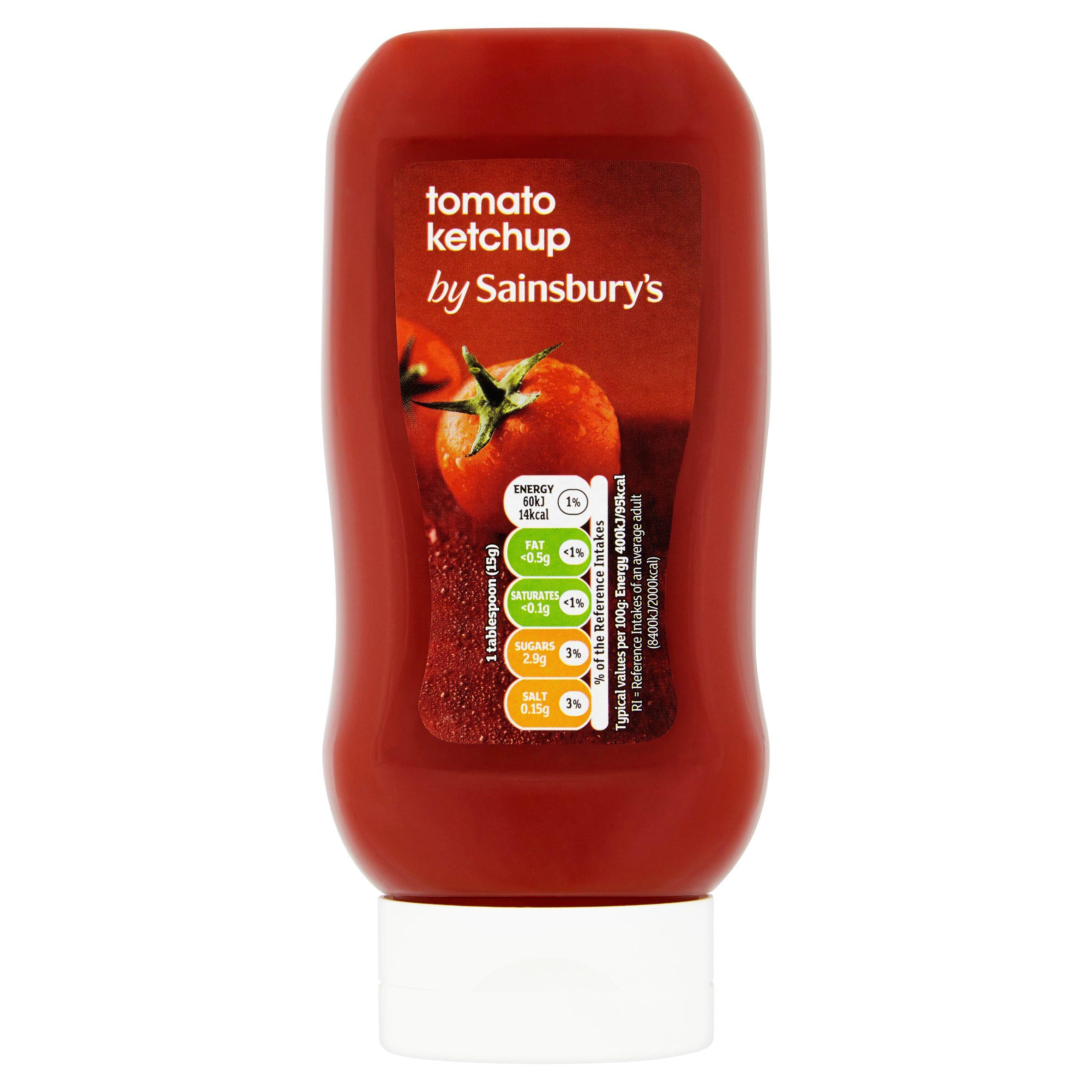 Sainsbury's Tomato Ketchup Sauce 460g Tomato ketchup Sainsburys   