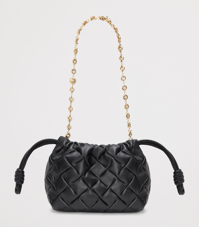 LOEWE Mini Flamenco purse pinched leather, UK version