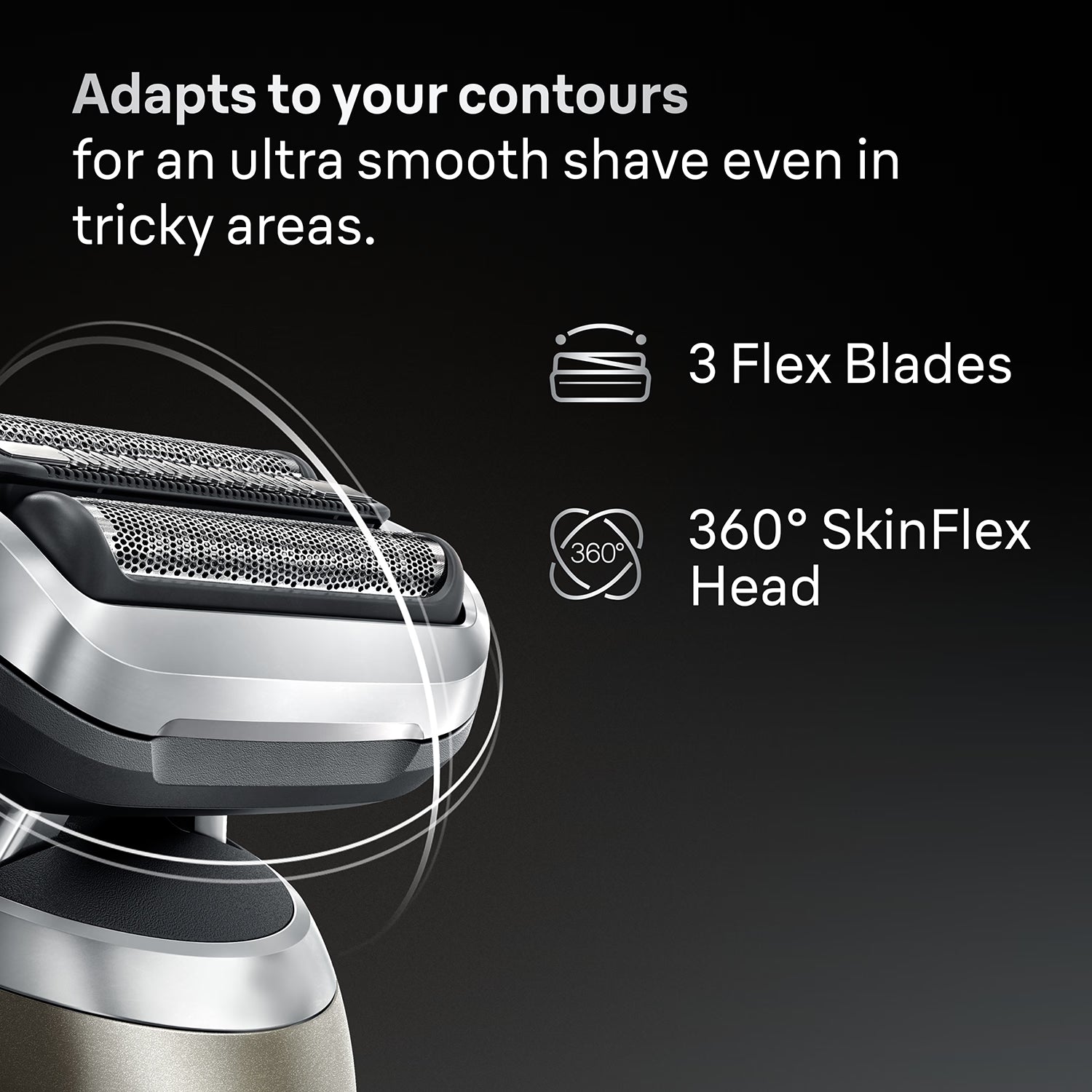 Braun Series 7 shaver with SmartCare Center (British brand)
