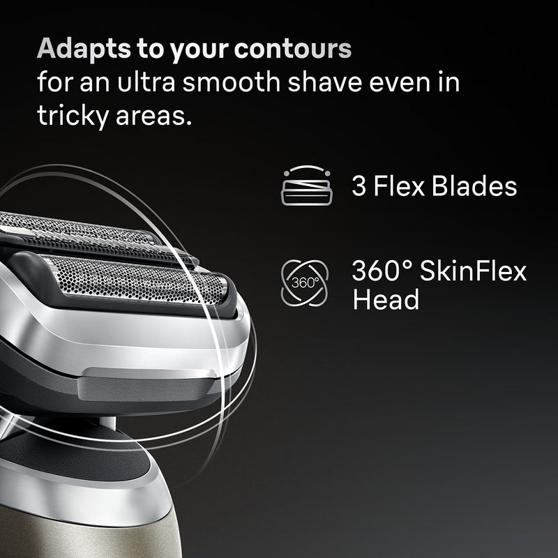 Braun Series 7 shaver with SmartCare Center (British brand)