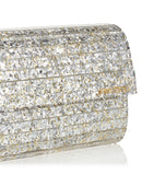 Jimmy Choo Sweetie glitter clutch bag, evening accessory - British product