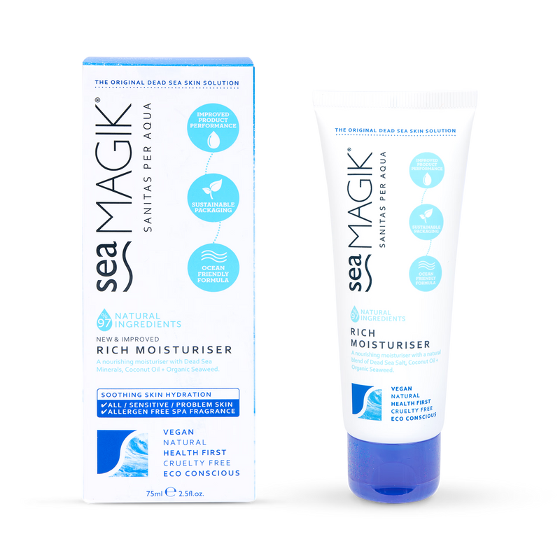 Rich Hydrating Facial Moisturiser with Dead Sea Minerals and Coconut Oil