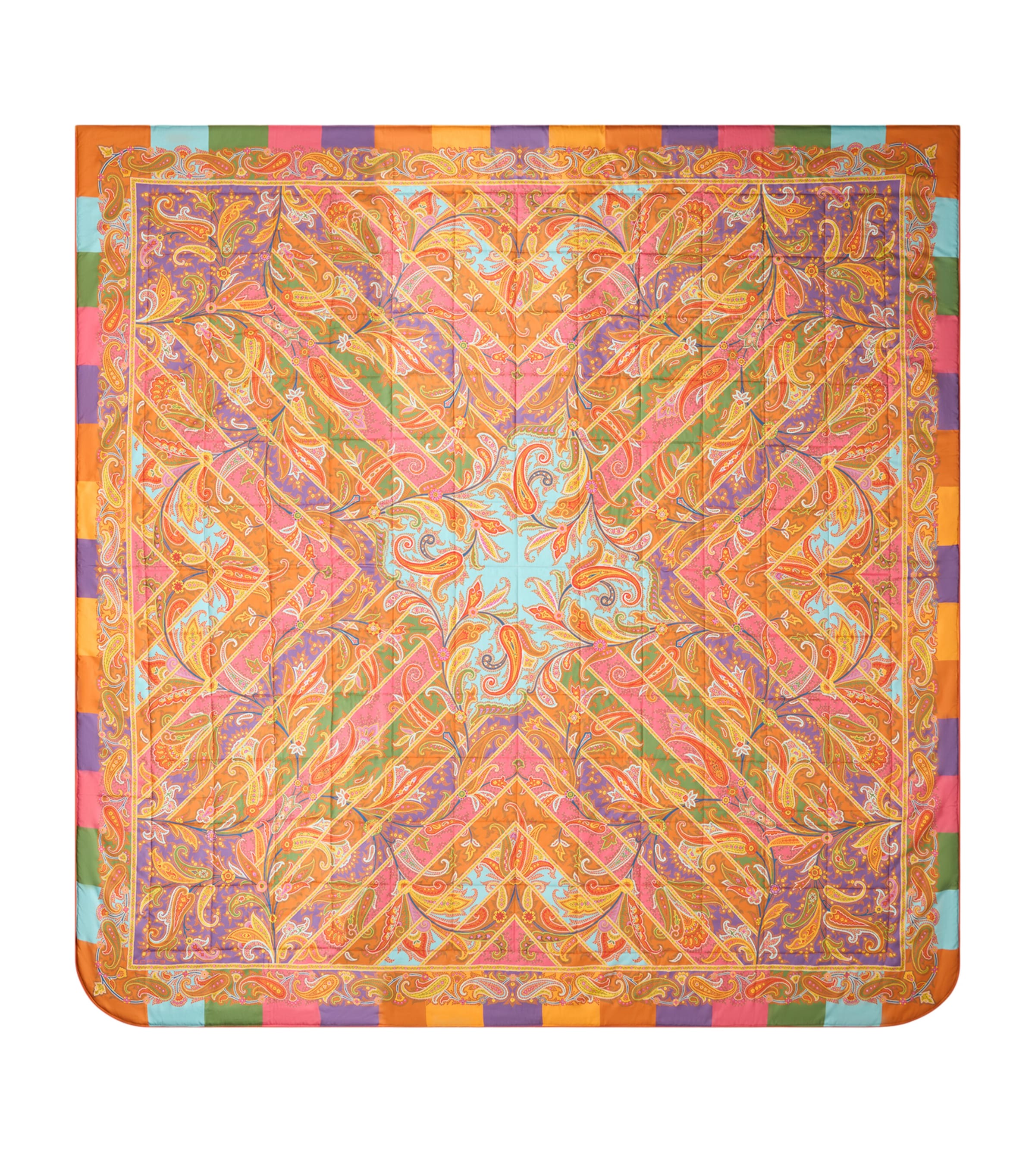 Cotton Quilted Yaara Bedspread (270cm x 270cm)