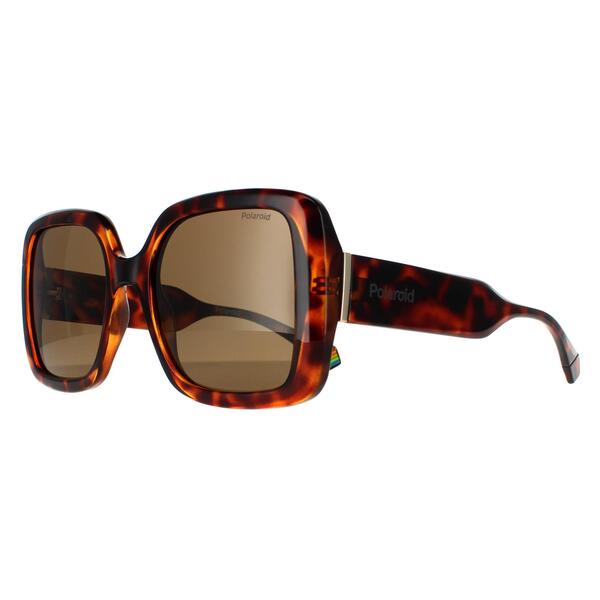 Lunettes de soleil polarisées marron Polaroid PLD 6168 - Produit britannique