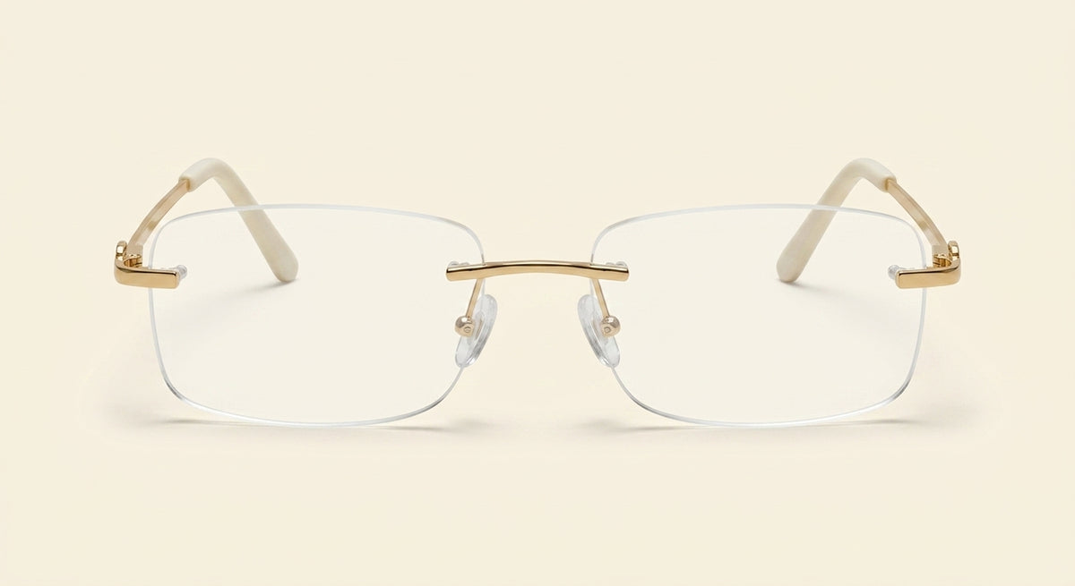 Cartier Panthère rectangle-frame metal optical glasses CT0494O - British product