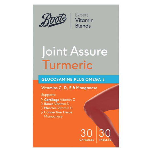 Boots Joint Assure Turmeric, 30 Capsules + 30 Tablets GOODS Boots   