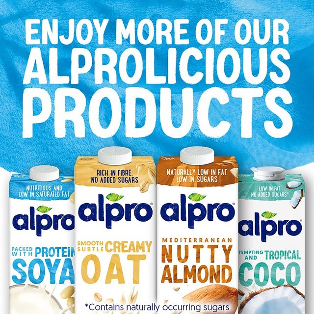 Alpro Soya Light Long Life Drink   1L GOODS M&S   