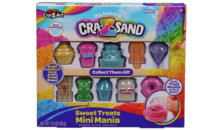 Cra-Z-Sand Sweet Treats Mini Mania creative sand toy, imported from the UK