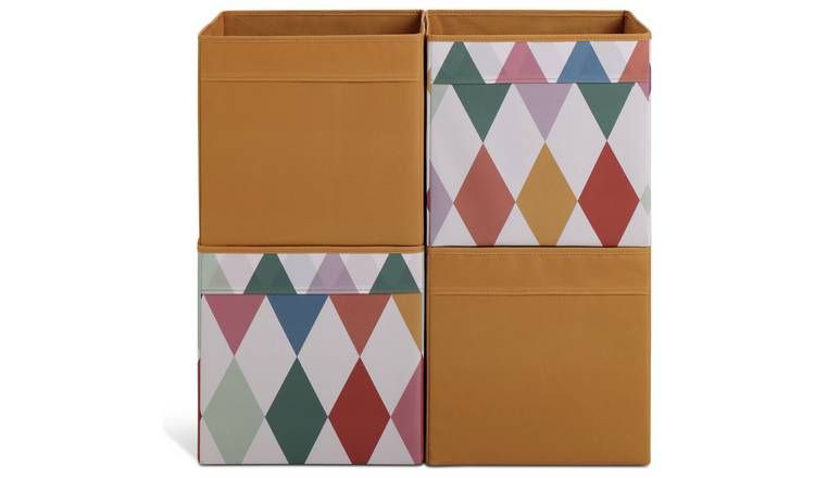 Habitat Harley Set of 4 Storage Boxes