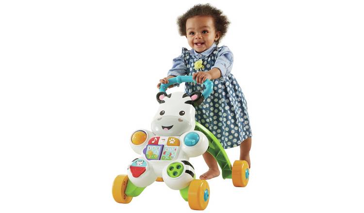 Fisher-Price Learn with Me Zebra Walker baby walker, UK version