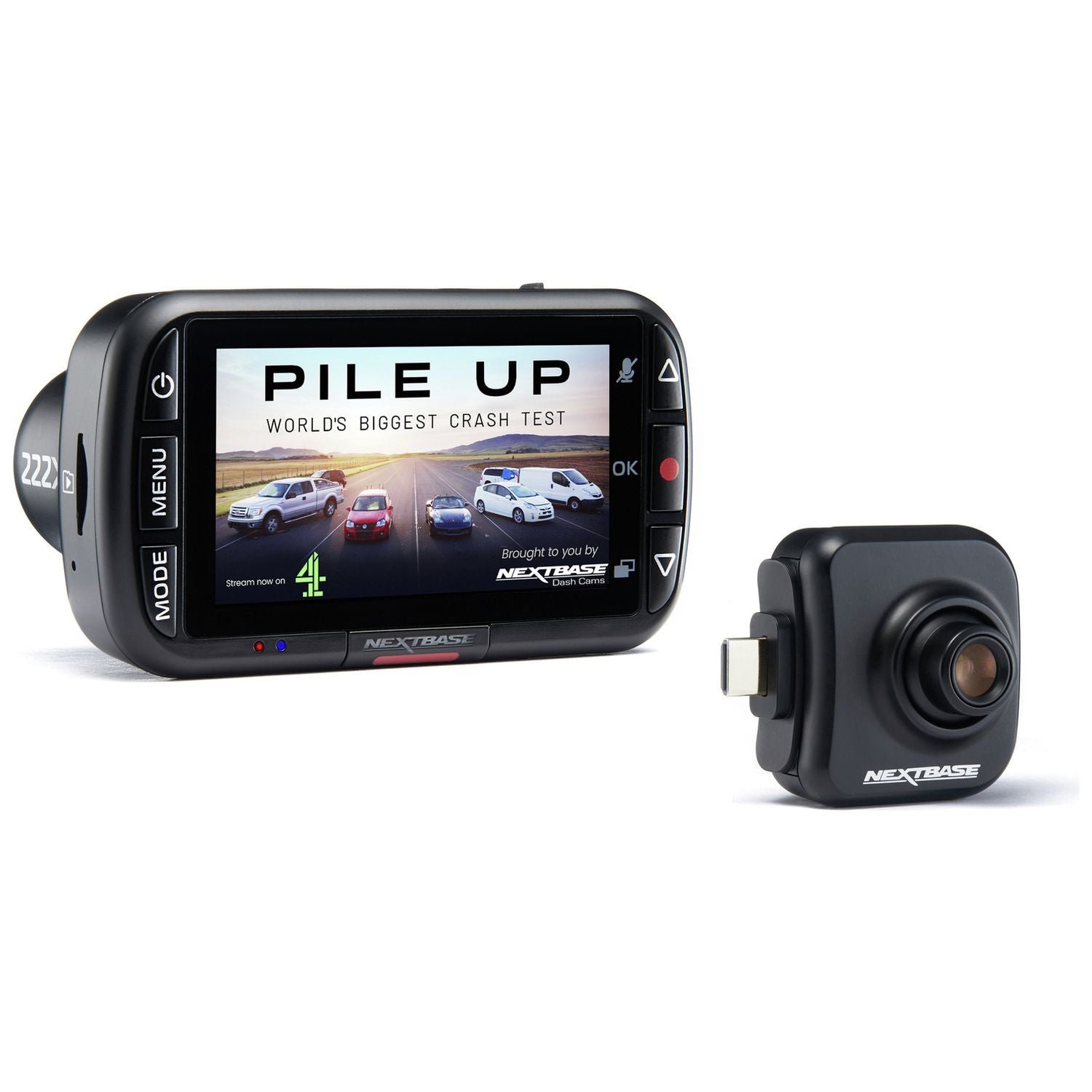 Nextbase front and rear dash cam bundle - British product