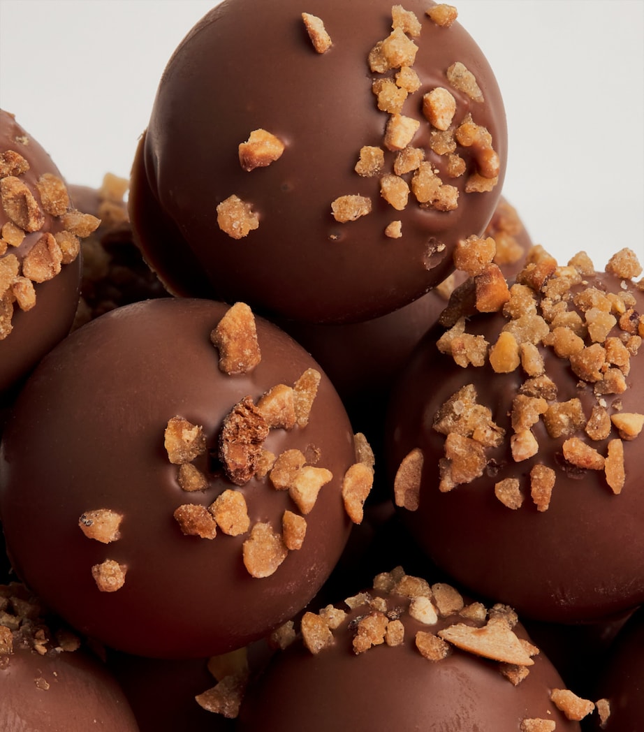 Harrods hazelnut praline chocolate truffles 200g, UK version