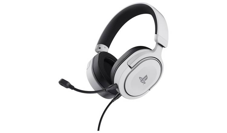 Trust GXT 498 Forta white PS5 headset, imported from the UK