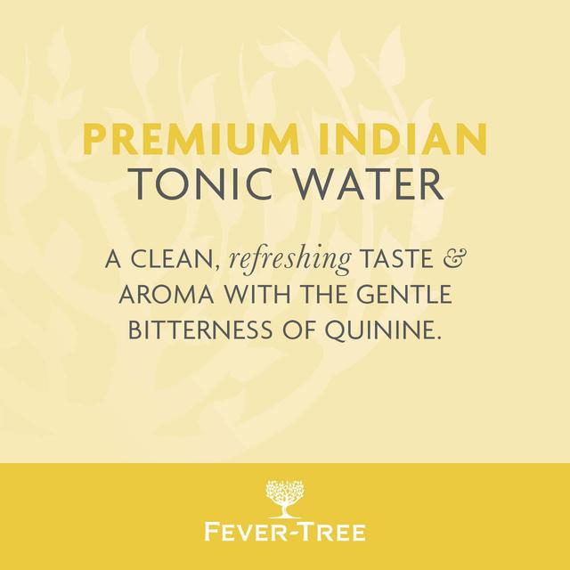 Fever-Tree Premium Indian Tonic Water   4 x 200ml GOODS M&S   