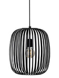 Eglo black caged pendant light 110cm height - British product