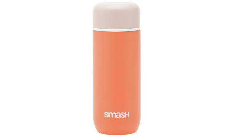 Smash orange colourblock travel coffee flask 200ml - British product