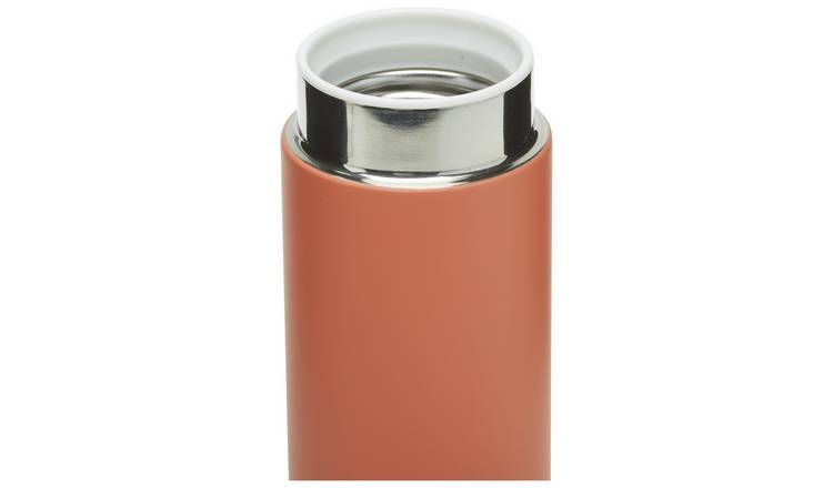 Smash orange colourblock travel coffee flask 200ml - British product