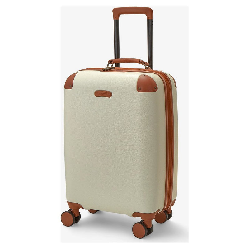 Rock Carnaby cabin hard case in cream, British product