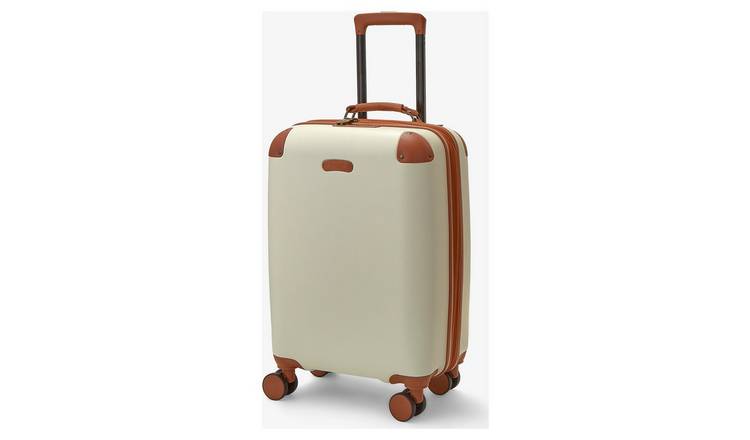 Rock Carnaby cabin hard case in cream, British product
