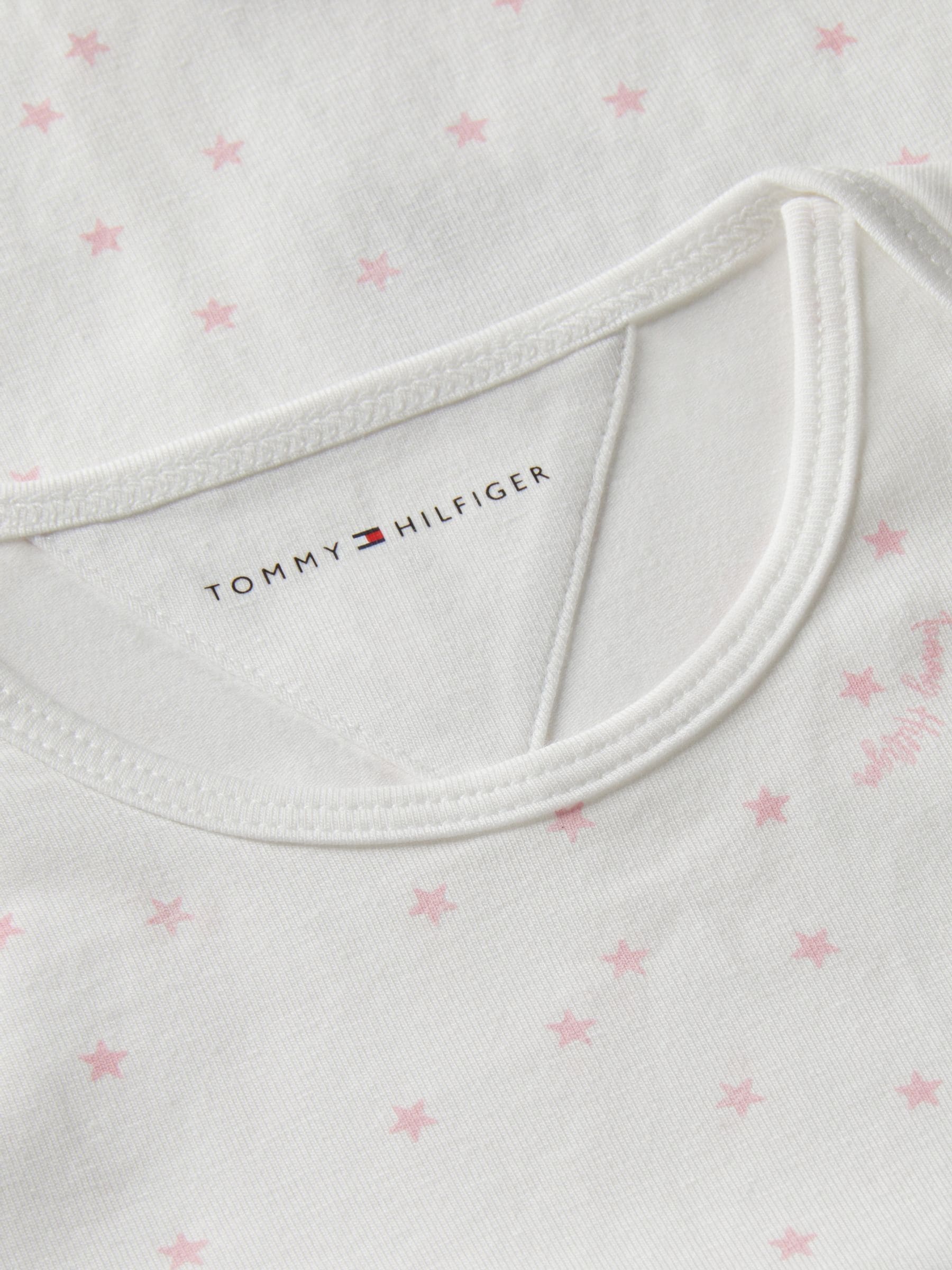 Tommy Hilfiger pink three piece baby outfit gift box - British product