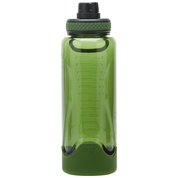 Smash Active Chugger Khaki water bottle 1 litre, UK version